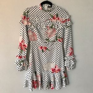 Boohoo floral printed dress